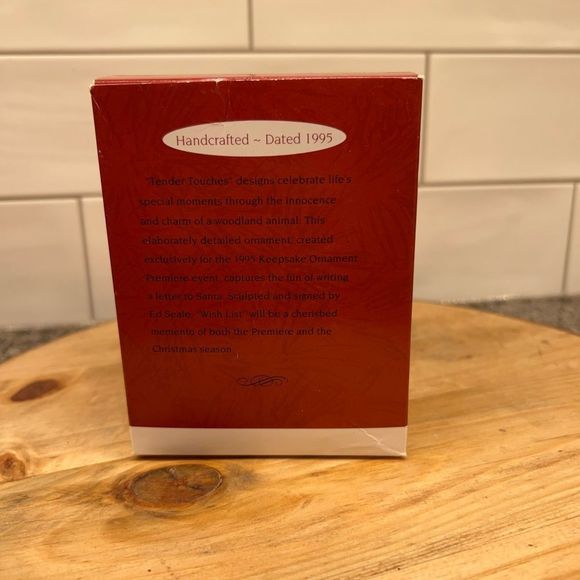 “Wish list” Hallmark Keepsake Ornament - Picture 2 of 3